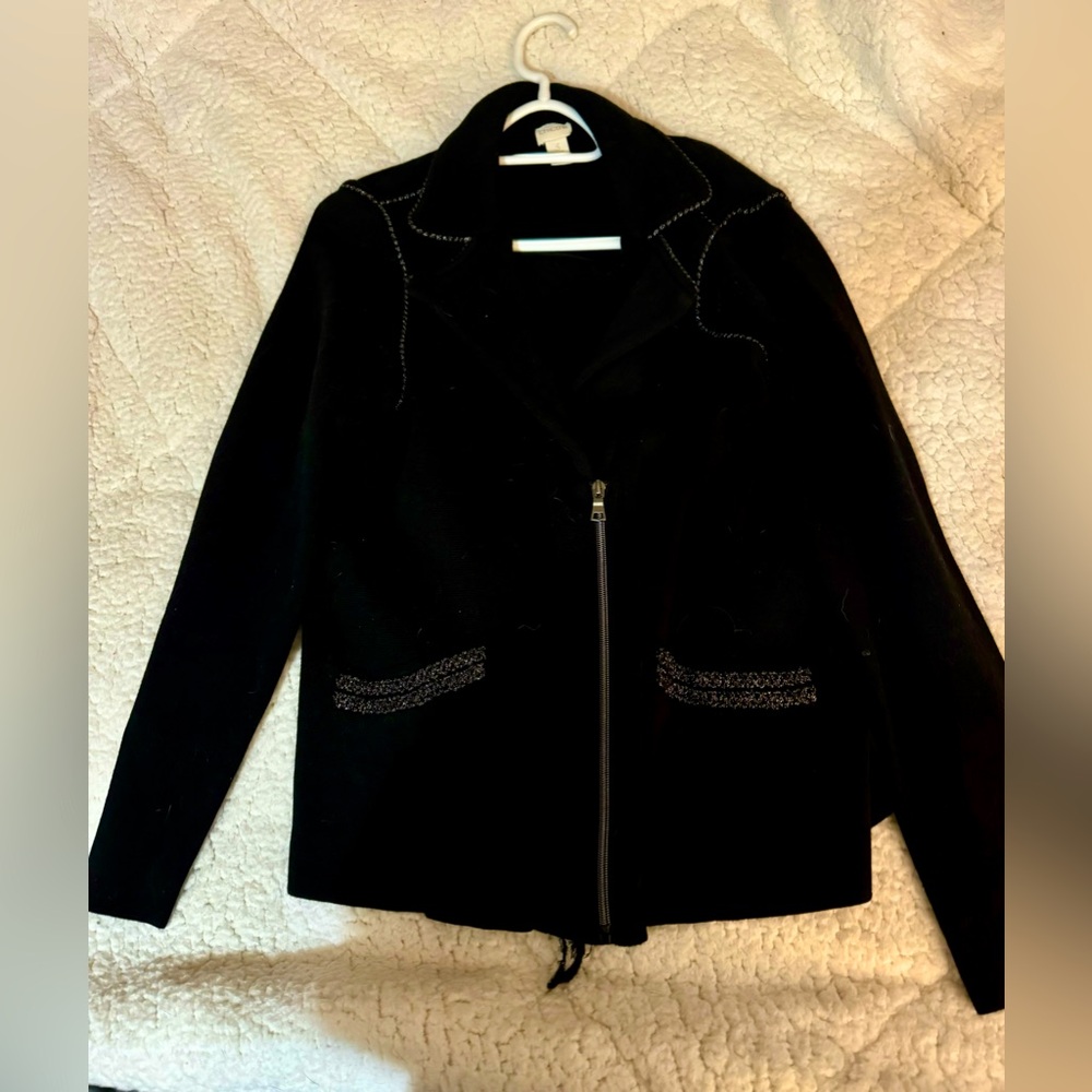 Chicos Size 3 Black